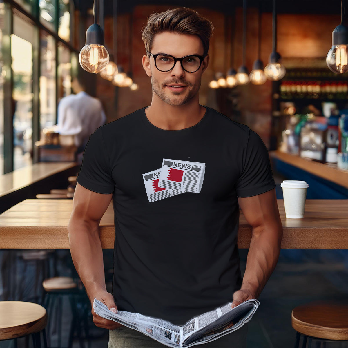 Bahrain Newspapers Unisex T Shirt