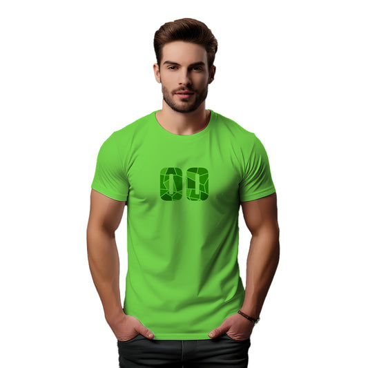 00 Number Unisex T-Shirt (Liril Green)