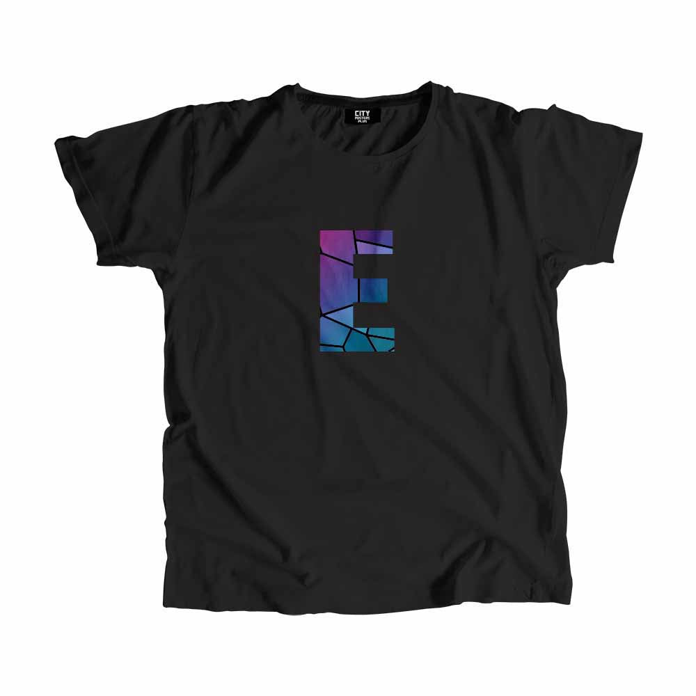 E Letter T-Shirt