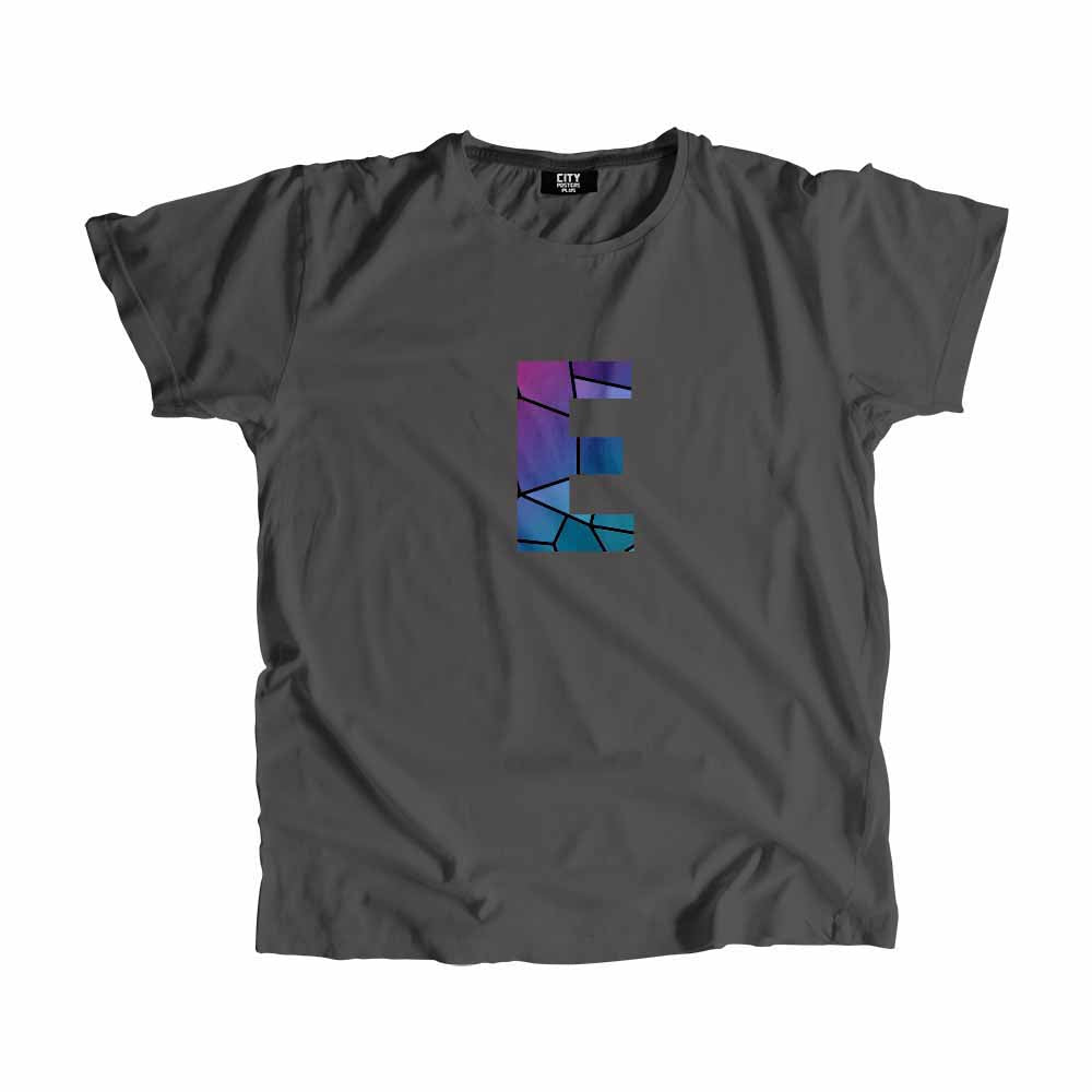 E Letter T-Shirt