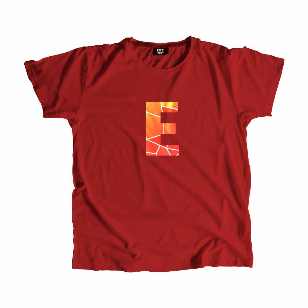 E Letter T-Shirt