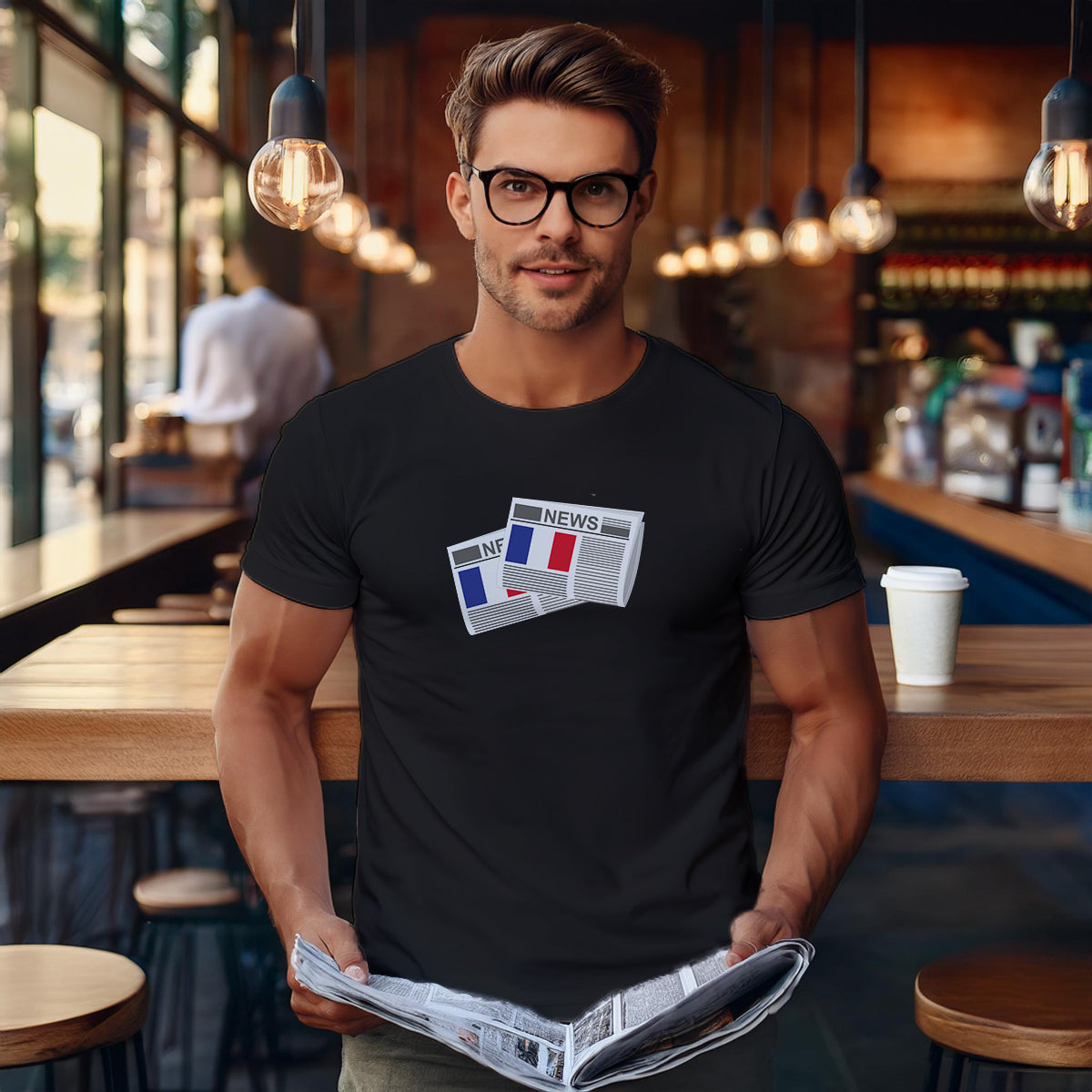 France Newspapers Unisex T Shirt 