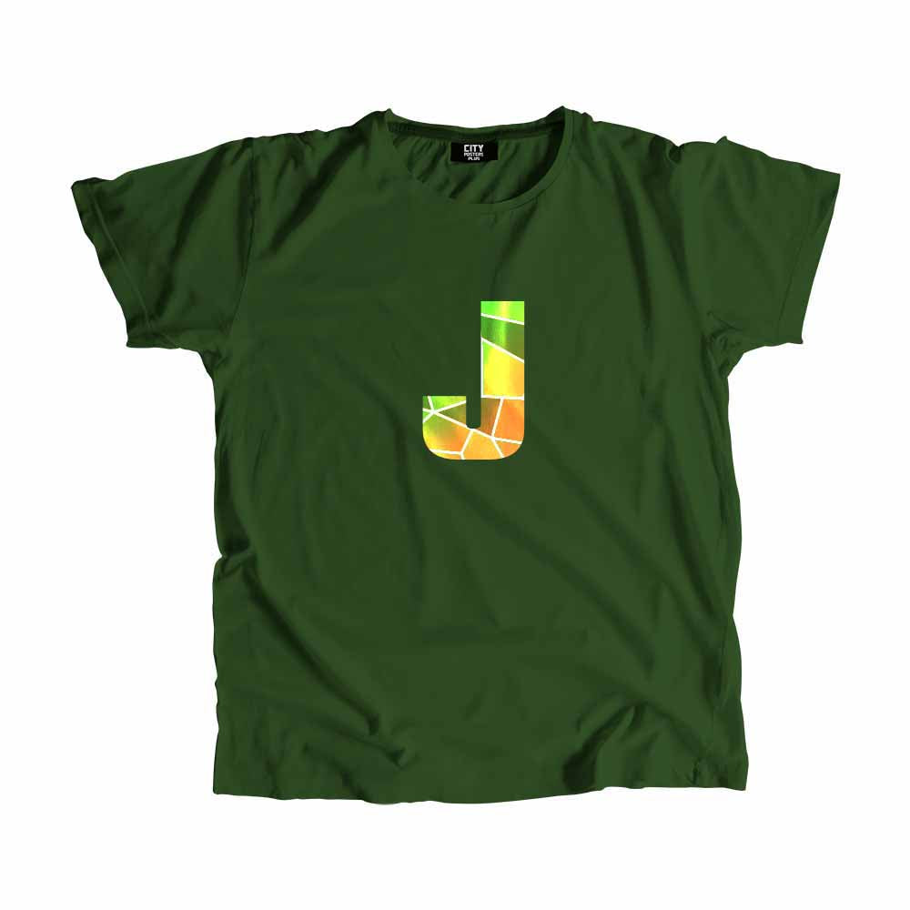 J Letter T-Shirt