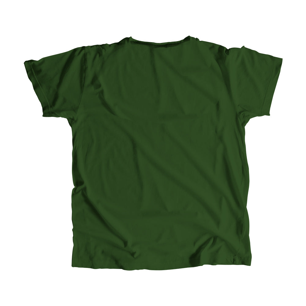 00 Number Unisex T-Shirt (Olive Green)