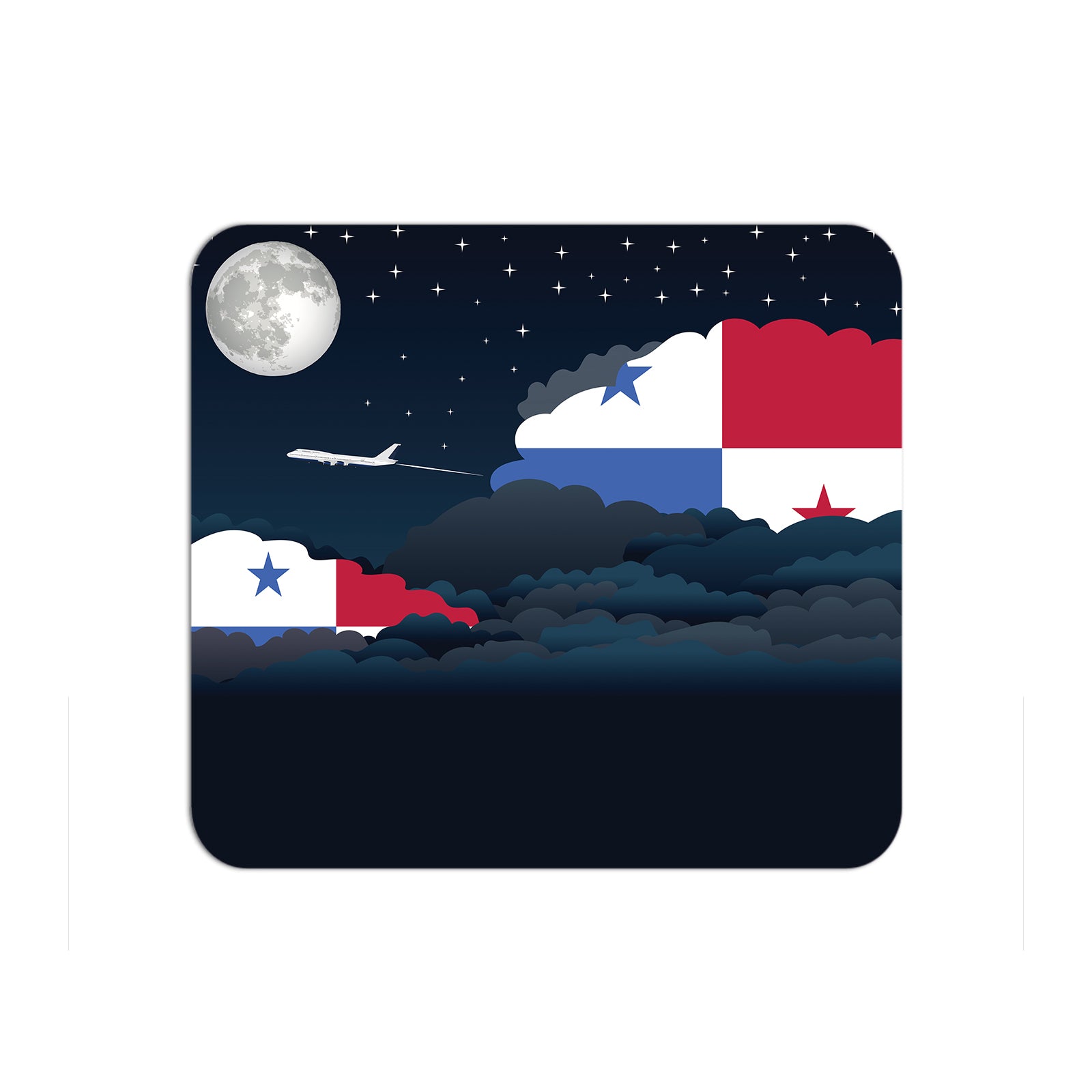 Panama Night Clouds Mouse pad 