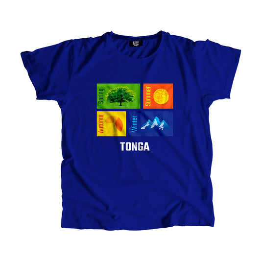 TONGA Seasons Unisex T-Shirt (Royal Blue)