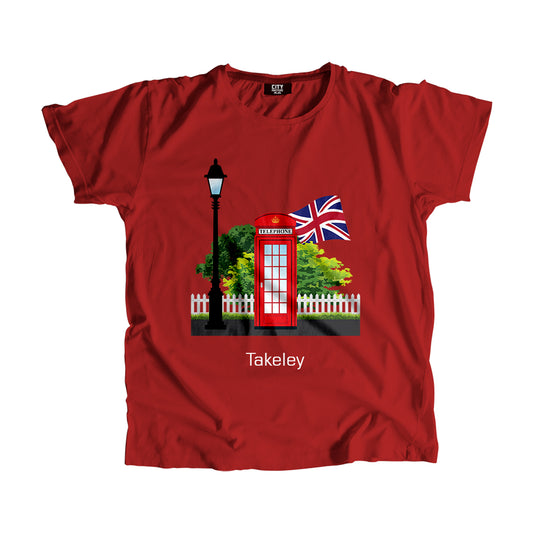 Takeley Red Telephone Box Unisex T-Shirt