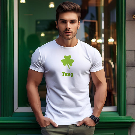 Tang Shamrock Unisex T-Shirt (White)