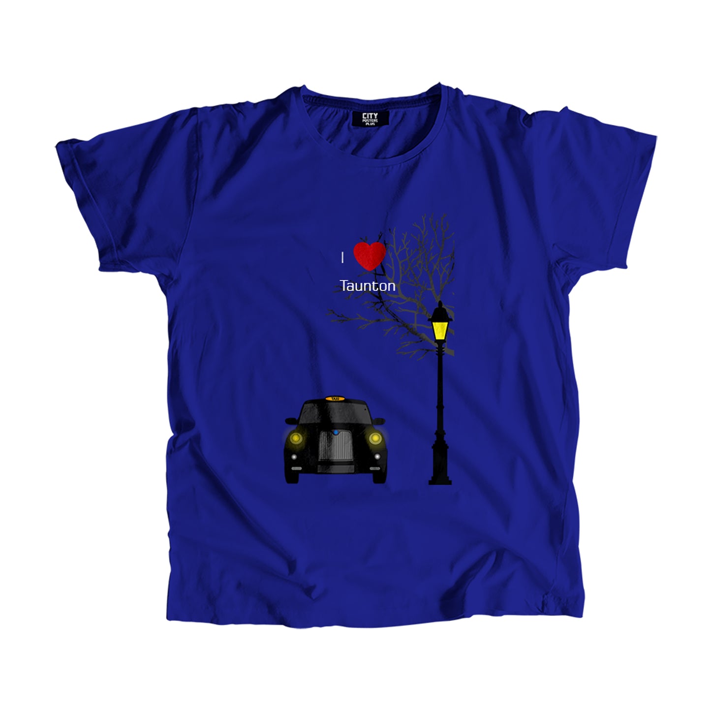 Taunton Black Taxi Unisex T-Shirt