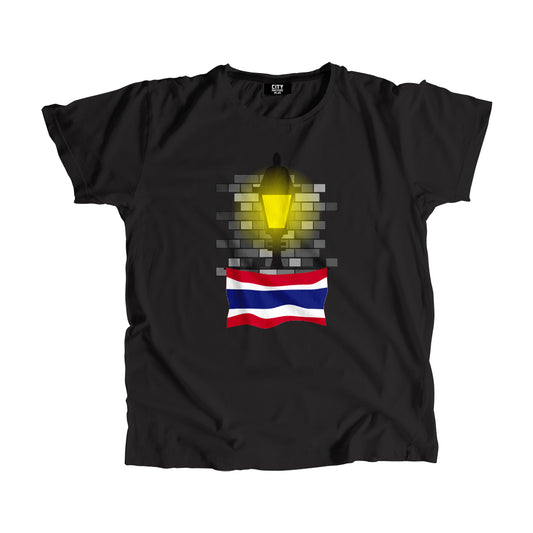 Thailand Street Lamp Bricks Unisex T-Shirt