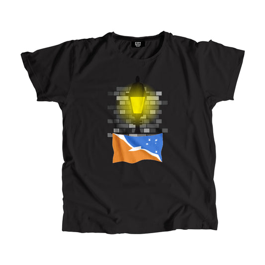 Tierra del Fuego Province Argentina Street Lamp Bricks Unisex T-Shirt