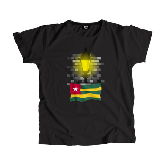 Togo Street Lamp Bricks Unisex T-Shirt