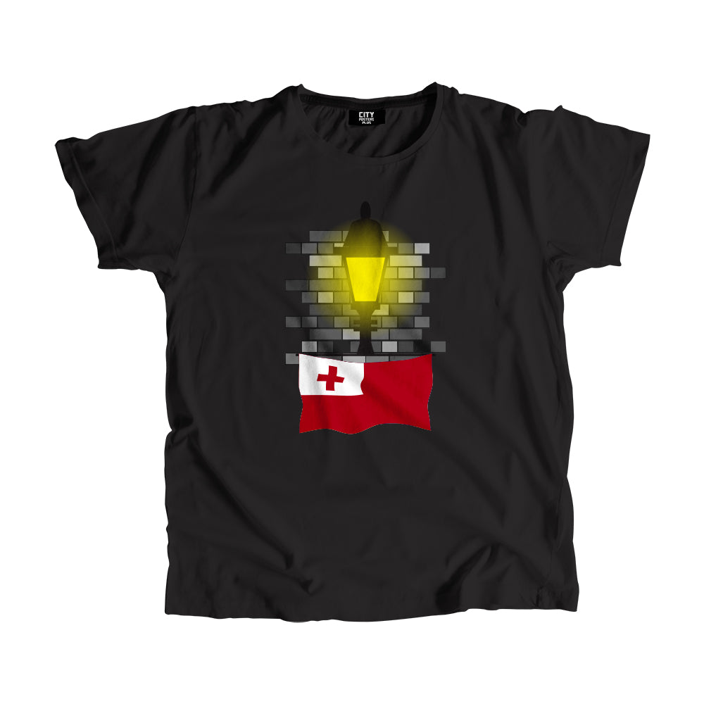 Tonga Street Lamp Bricks Unisex T-Shirt