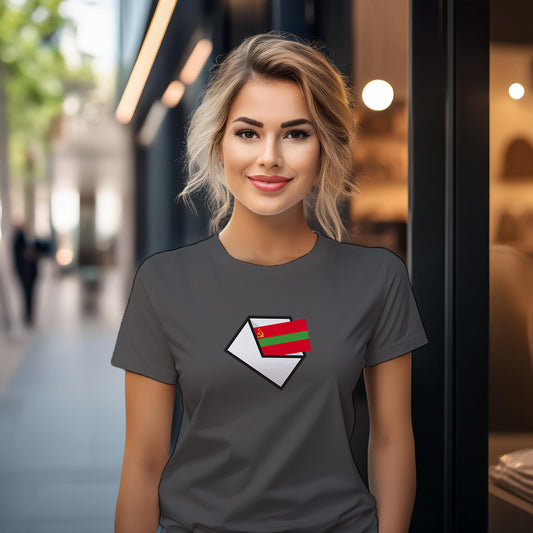 Transnistria Mail Women T-Shirt