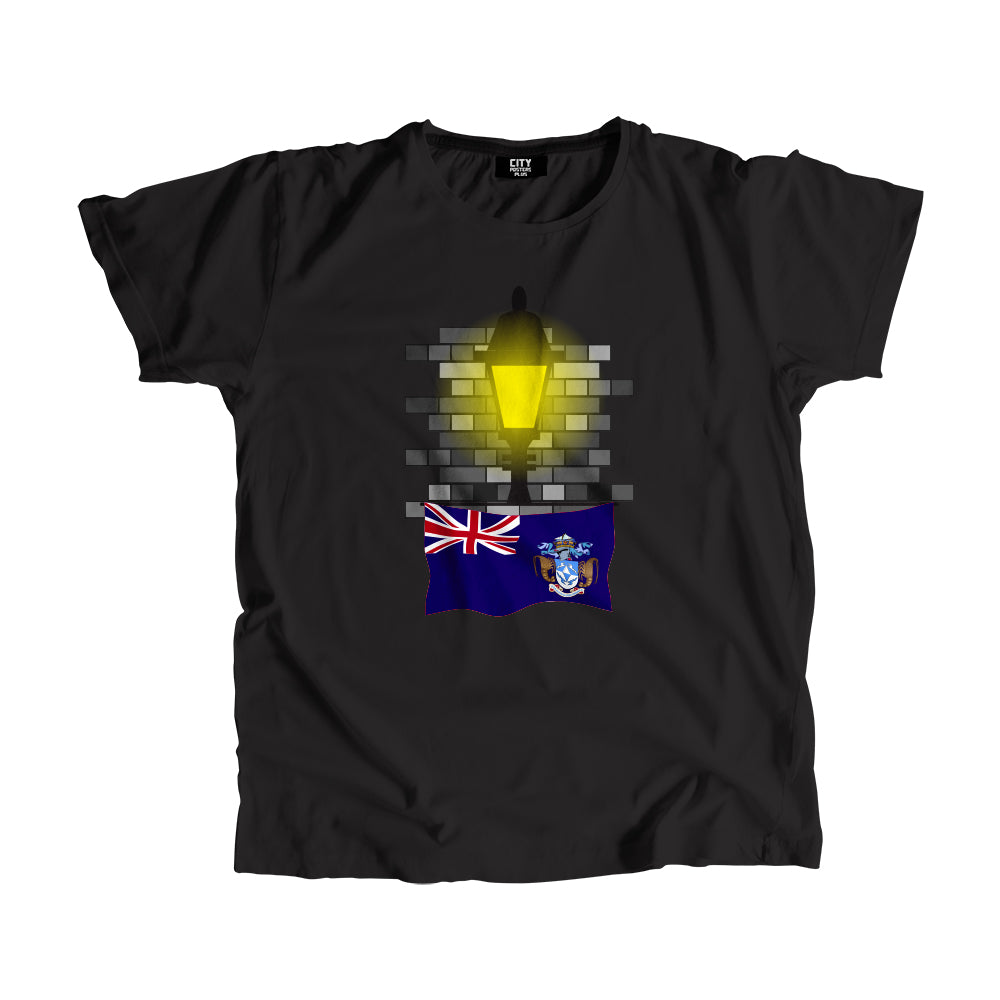 Tristan da Cunha Street Lamp Bricks Unisex T-Shirt