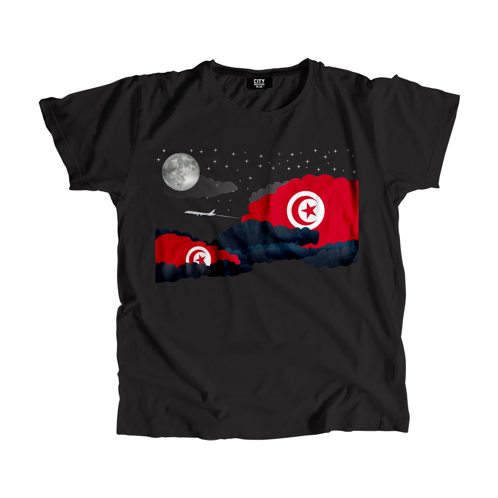 Tunisia Night Clouds Unisex T-Shirt