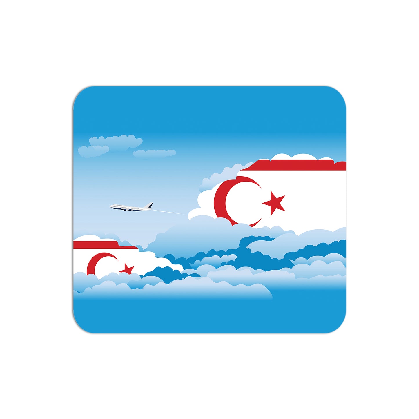 Turkish Republic of Northern Cyprus Day Clouds Mouse pad 