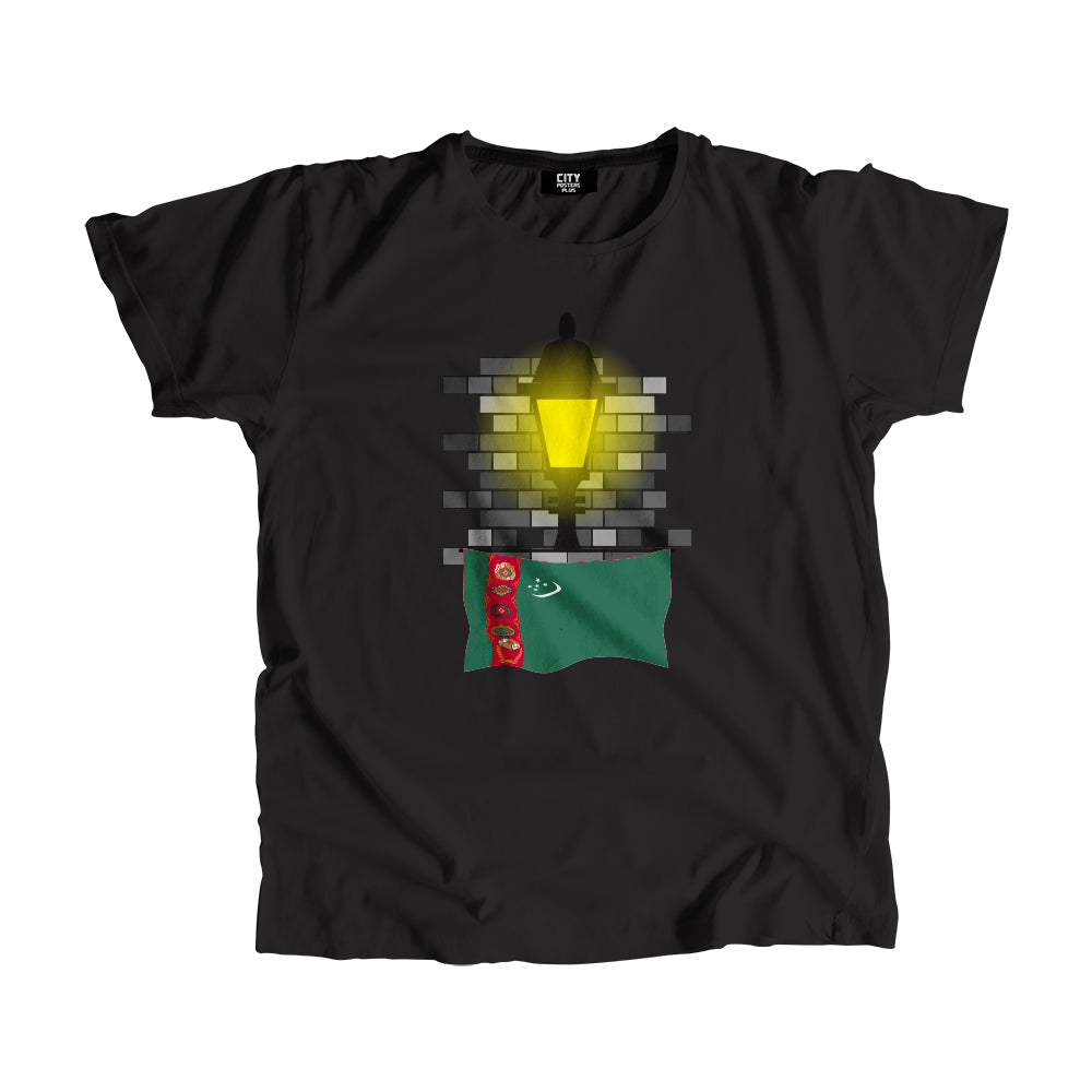 Turkmenistan Street Lamp Bricks Unisex T-Shirt