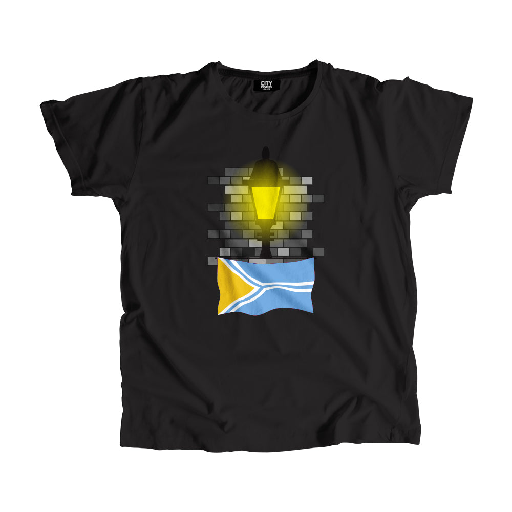 Tuva Street Lamp Bricks Unisex T-Shirt