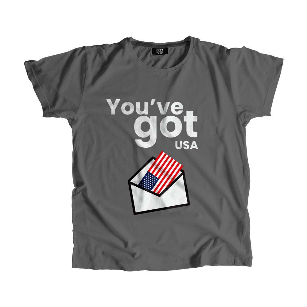 USA Flag Mail T-Shirt