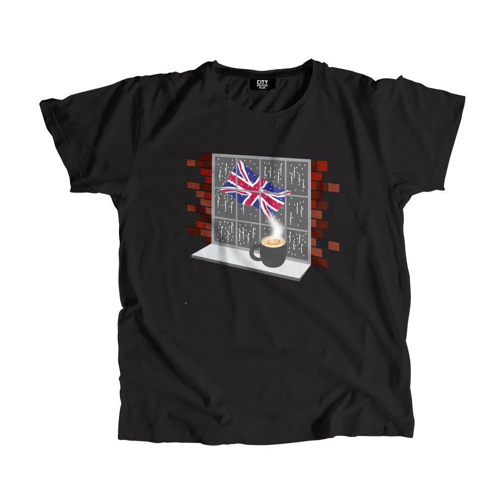 United KIngdom Coffee Rain Unisex T-Shirt