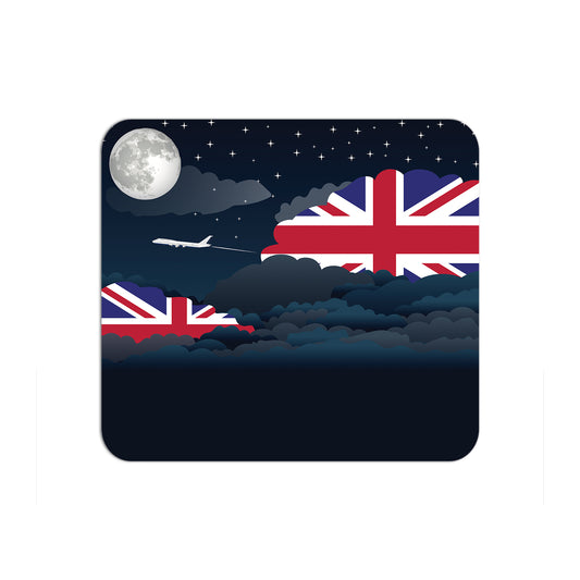 United KIngdom Night Clouds Mouse pad 