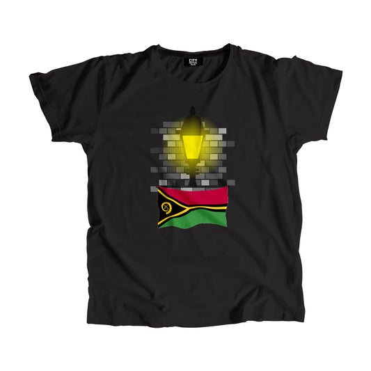 Vanuatu Street Lamp Bricks Unisex T-Shirt