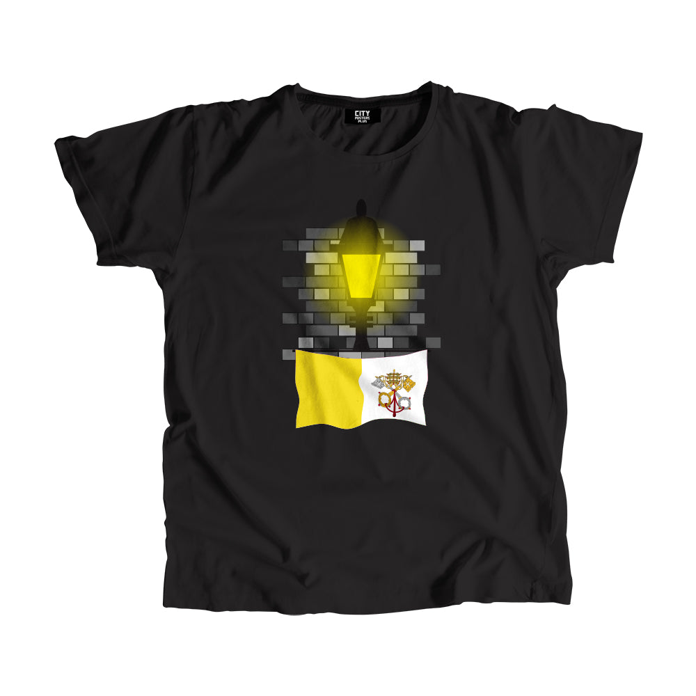 Vatican City Holy See Street Lamp Bricks Unisex T-Shirt