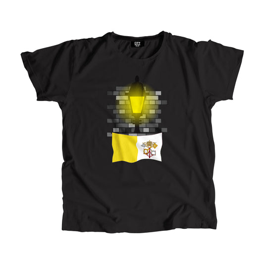 Vatican City Holy See Street Lamp Bricks Unisex T-Shirt