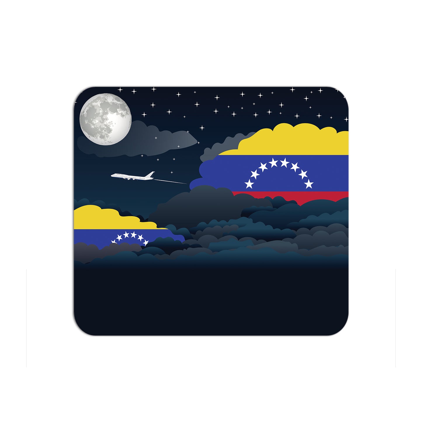 Venezuela Night Clouds Mouse pad 