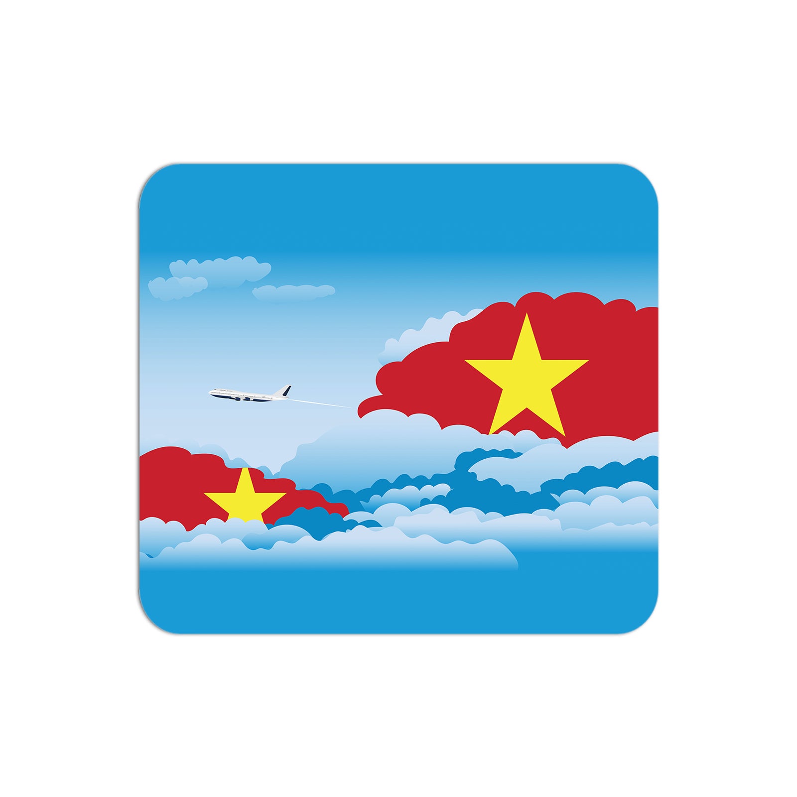 Vietnam Day Clouds Mouse pad 