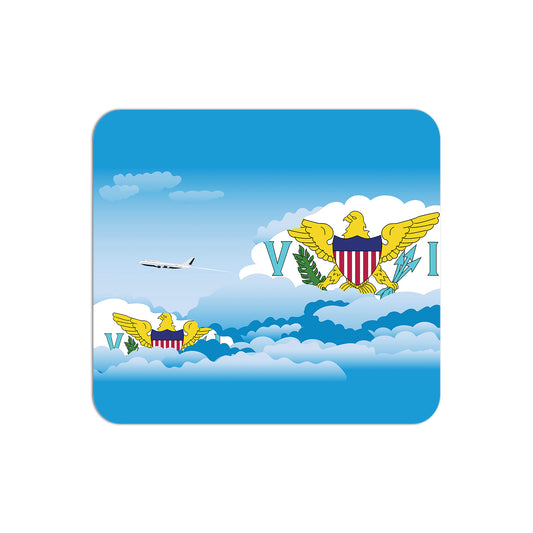 Virgin Islands US Day Clouds Mouse pad 