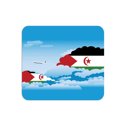 Western Sahara Day Clouds Mouse pad 