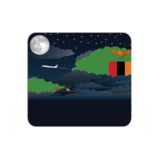 Zambia Night Clouds Mouse pad 