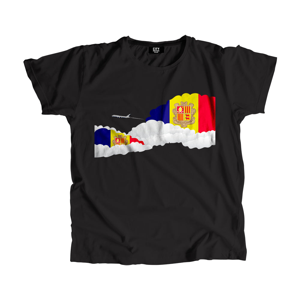 Andorra Day Clouds Unisex T-Shirt