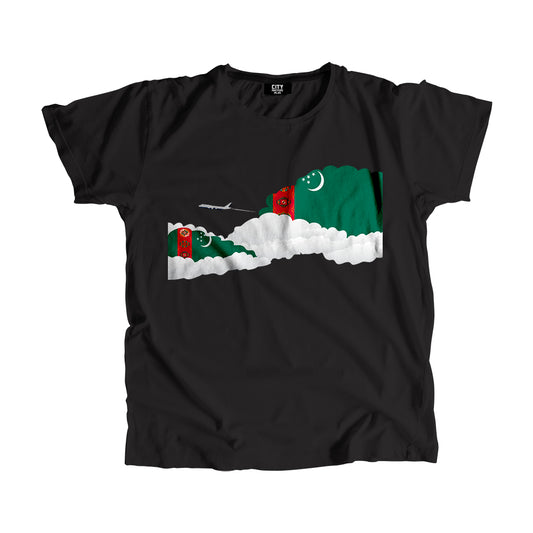 Turkmenistan Day Clouds Unisex T-Shirt