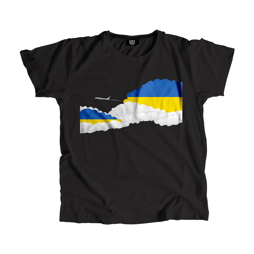 Ukraine Day Clouds Unisex T-Shirt