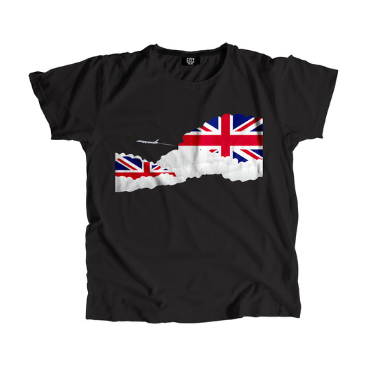 United KIngdom Day Clouds Unisex T-Shirt