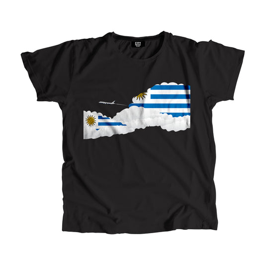 Uruguay Day Clouds Unisex T-Shirt