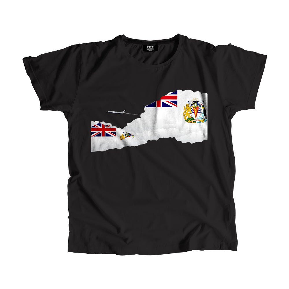 British Antarctic Territory Day Clouds Unisex T-Shirt