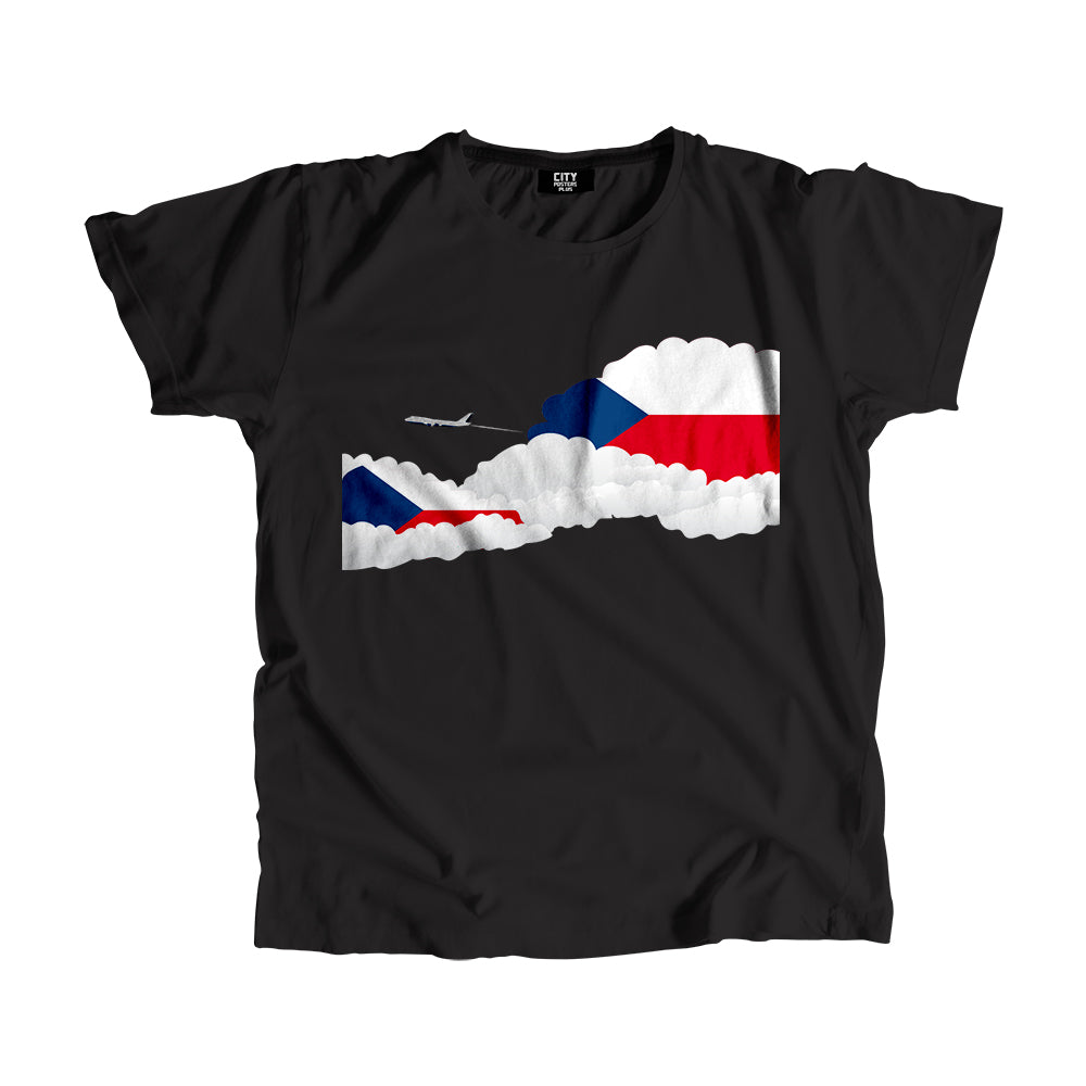 Czech Republic Day Clouds Unisex T-Shirt