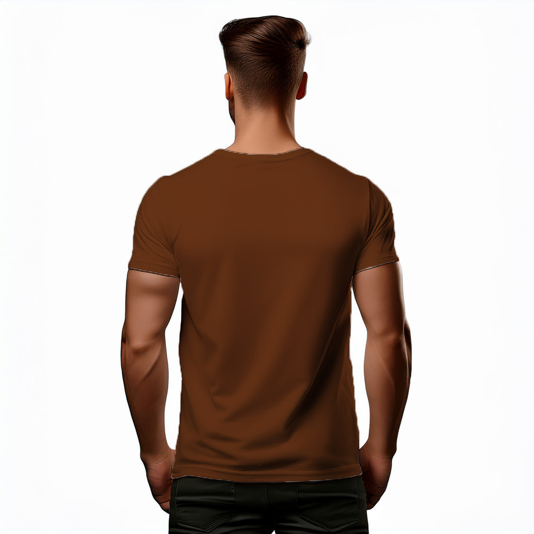 00 Number Unisex T-Shirt (Brown)